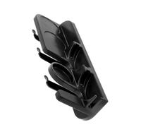 Operitacx No Drill Espresso Organizer Wall Shelf for 51mm Machines | ABS Black Floating Rack, Tamper Cloth Handle Storage, Kitchen Coffee Station and Office Use
