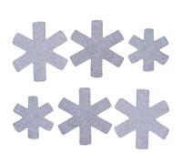 Operitacx Non-woven Pan Protectors Set 12 Pcs Lightweight Environmental Protection Pads for Nonstick Cookware Pot and Pan Protection in Kitchen