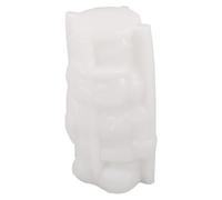 Operitacx Nutcracker Soldier Silicone Candle Mold Large DIY Resin Craft Mold for Tealight Casting and Epoxy Candle Making Holiday Home Decor