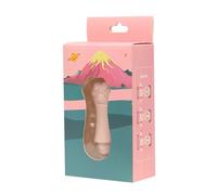 Operitacx Oil Absorption Stick Detachable Design and Cartoon Cat Paw Shape, Pink Abs Material Facial Volcano Stone Roller for On-the-go Oil Control and Gentle Skin Massage