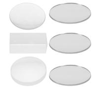 Operitacx Optical Lens Kit Science Optics Experiment Physics Experiment Supplies with Glass Convex and Concave Lenses for Bird Watching and Physics Teaching