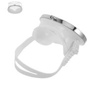 Operitacx Oval Diving Anti-fog Tempered Glass for Adults with Upgraded Sealing Technology and Comfortable Fit , Stainless Steel and Pvc Material , for Diving and Exploring