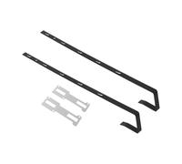 Operitacx Over-The-Door Mirror Mounting Hardware Adjustable Heavy Duty Metal Hooks Set with 5-Hole Brackets for Bathroom and Small Space Mirror Hanging Installation