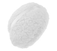 Operitacx Oversized Soft Dusting Applicator, 6-Inch White Round Body Powder Puff, Reusable Washable Puff Designed for Adults with Sensitive Skin