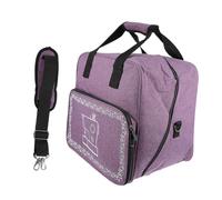 Operitacx Oxford Cloth Sewing Machine Carrying Bag Large Capacity Portable Tote for Travel Outdoor Storage with Wide Opening for Sewing Kits and Accessories