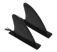 Operitacx Paddleboard Kayak Fin Replacement Set with Water Divider Tail Rudder 2Pcs Lightweight Fins for Balanced Kayak Control on Lakes and Rivers