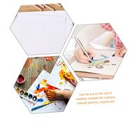 Operitacx Painting Paper Roll Premium Easel Drawing Roll for Smooth Texture Art Paper for Sketching Graffiti Coloring with Markers Crayons Colored Pencils Cut to Creative Material for Home