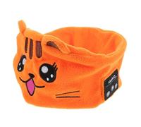 Operitacx Panda Ear Headband Headphones Safe Volume Limited for Boys and Girls Comfortable Fleece Band Portable for Travel