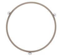 Operitacx Part Roller Material in Easy Installation Reliable Plastic with Microwave Tray Ring Support Replacement Turntable for Smooth Rotation Kitchen Appliances