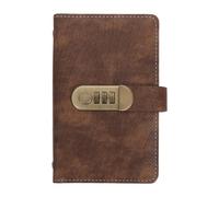 Operitacx Password-Locked Savings Account Pu Leather Cover and Envelope Budgeting Planner for Cash Stuffing for Tracking Weekly Savings Goals and Motivating Budgeters