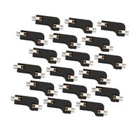 Operitacx Pcb Socket Abs Material for Mechanical Keyboard Hot-swappable Keyboard 20 Pcs and Two Clamps, Professional Hot Swap Hot Plug Base for Easy DIY Assembly