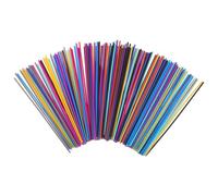 Operitacx P ilament Easy to Organise 260pcs for 3D Printing Pen Refills, 2.5mm X 15cm Low Temperature Filament Assorted Random Color for Activities and Projects