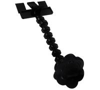 Operitacx Pets Selfie Stick Pet Treat Holder Portable Photography Accessory with Sturdy Pvc Material Black Colour for Recording