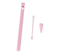 Operitacx Pig Nose Silica Gel Case for Gen Pencil Compatible Protective Cover with Stable Pink Color Non Toxic Material Precise Fit Pencil Accessory
