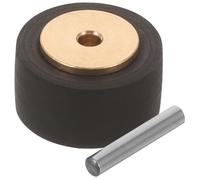 Operitacx Pinch Roller for Recorder Tape Player Cassette Deck Replacement for Radio Tape Copper Shaft Wheel Compatible with Audio and Video Recorders
