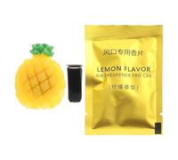 Operitacx Pineapple Shape Car Air Freshener Vent Clip for Car Air Conditioning Outlet, Acrylic Material with Fresh Fragrance and Odour Removal, Chic and Beautiful Design, Gift for Lovers Or