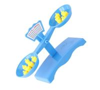 Operitacx Plastic Balance Scale Montessori Math Weight Balancing Game Science Experiment Assembly Kit Plastic Material for Home Classroom Stem Learning