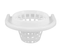 Operitacx Plastic Mop Bucket Basket Reinforced Drainage Basket with Strategic Hole Placement for Effective Water Flow in Janitorial and Floor Cleaning Use