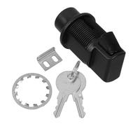 Operitacx Plastic Push to Close Latch for Tool Box Glovebox Radio Electronic Box Durable Easy Install