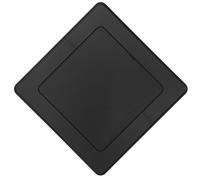 Operitacx Plastic Wall Access Panel 6.89 Inch Abs Adhesive Plumbing Cover for Drywall and Ceiling with Seamless Appearance, Decorative Pipe Hole Cover for Shower and Utility Lines