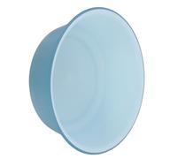 Operitacx Plastic Wash Basin Lightweight Face Washing Bowl with Blue and White Dual-Tone Design for Home, Hotels and Public Facilities