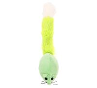Operitacx Plush Cat Mouse for Indoor Cats and Kittens, Light Green Mice Shape with Catnip, Entertaining and Easing Nervousness, Interactive for Home Use