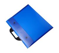 Operitacx Portable Art Portfolio Bag A3 Design Art Storage Organizer Handheld Large Poster Folder for Artists and Students