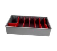 Operitacx Portable Cash Drawer Tray with Five Compartments Replacement Currency Till for Shops and Small Businesses Smooth Polished Surface Organizer for Efficient Money Handling