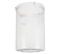 Operitacx Portable Face Water Jar with PC Material and Visible Water Level Design, 6.1x4.3x4.3 Inch Facial Steamer Refill Cup Compatible with Spa Spray Machine for Travel Bags and Dorms