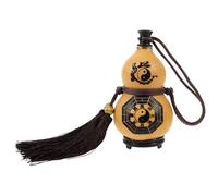 Operitacx Portable Gourd Wine Bottle Flask Made from Natural Gourd Lightweight Convenient to Use for Outdoor Picnic Wine Storage Holder