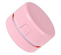 Operitacx Portable Handheld Vacuum Cleaner Cordless Desktop Dust Remover for Office Home Car Keyboard Crumbs Hair Ashes Cleaning Tool
