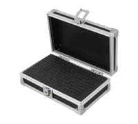 Operitacx Portable Hard Shell Camera Gear Carrying Case with Pre-diced Foam Insert, Abs and Aluminum Alloy Material, Multi-purpose Briefcase for Storage and Transportation of Digital Devices