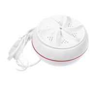 Operitacx Portable Mini Washing Machine USB Powered Small Laundry Cleaner with High Frequency Vibration Cavitation for Socks and Underwear Lightweight Abs Material Stable Suction Cup for
