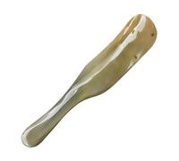 Operitacx Portable Shoe Horn Ox Horn Shoe Lifting Tool Made of Synthetic Material Smooth and Rounded Design Will Not Hurt Hands for Travel Use