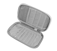 Operitacx Portable with Multi-use Design Lightweight Holder Travel Wallet Made of Sturdy Polyester for Organising Travel Documents and Cards for Family and Holiday