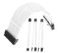 Operitacx Power Module Cable Kit Psu Cables Comb for Atx Power Supply White for PC