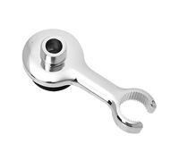 Operitacx Practical Shower Head Holder Stand for Shampoo Beds Shower Sprayer Support Base with Smooth Polished Surface Easy to Install for Home Bathroom and Salon Use