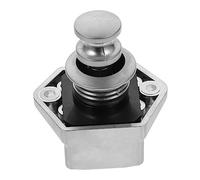Operitacx Premium Push Button Lock for Rv and Motorhome Cupboards Cabinet Door Latch with Handle Easy Press Lock for Furniture and Cupboard Security