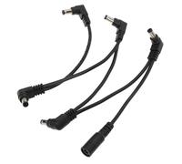 Operitacx Professional Guitar Effector Power Supply Cable Safe and Convenient to Use and Lightweight Design with Pvc Material and Can be Carried to Place Suitable for Musical Instruments