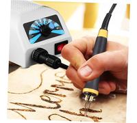 Operitacx Professional Pyrography Wood Burner Kit for Detailed Engraving and Embossing Wood Leather and Paper with Comfortable Pen for Beginners and Experts