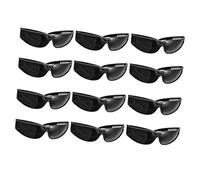 Operitacx Protective Eye Glasses for Electric Welding Work Made of Sturdy Abs Material Welding Safety Goggles with Windproof Feature 12 Pcs for Industrial Use