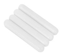 Operitacx Ptfe Magnetic Stirrer Bar with Cylindrical Shape and Non-contact Properties for Laboratory Liquids 4pcs White Magnetic Stir Plate Bar Suitable for Laboratory Hot Plate