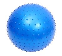 Operitacx Pvc Yoga Massage Ball for Daily Use Pilates and Pregnancy Exercise, Blue Small Core Ball with Enhanced Massage Experience and Improved, for Yoga Practice and Home Workouts