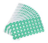 Operitacx Qc Passed Quality Inspection Labels 25mm 1000pcs Adhesive Warehouse Shipping Qc Tags for Product Status Tested and Quality Control