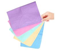 Operitacx Quick drying pet towel 5pcs PVA super absorbent dog shower towel for cats and dogs bath time cleaning cloths suitable for puppies