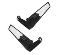 Operitacx Rear View Mirror Metal and Construction Motorcycle Adjustable with Invisible Wing Mirror Design for Motorcycle Suitable for Street and Atv Use