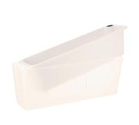 Operitacx Rectangular Self Watering Planter Box Plastic Long Planters for Outdoor Plants with Convenient Watering Port Space Saving Design for Small Spaces