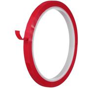 Operitacx Red Polyester Car Tape Decorative Tape for Cars Shiny Strip | Tool Free Hand Application, Weather Holding, Anti Ageing Finish, Scooter Panels and Smooth Surfaces