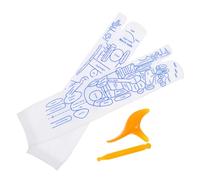Operitacx Reflexology Socks Comfortable Polyester Material with Trigger Point Massage Tools Set with Professional-Grade Meridian Therapy for Men for Home and Spa Relaxation