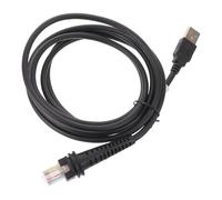 Operitacx Replacement 2m USB Barcode Scanner Cable Compatible with Honeywell Handheld Scanner, Rj45 10-pin Ethernet Style Data Cord for Pos Systems